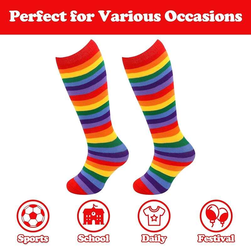 Sarfel Kids Soccer Socks Toddler Baseball Socks Youth Softball Sock Boys Football Sock Team Sports Girls Athetic Accessory - Image 5