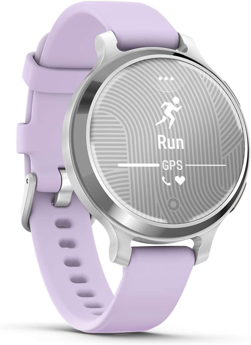 PlayBetter Garmin Lily 2 Active (Silver/Purple Jasmine) Women's Fitness Smartwatch Bundle - Bright Touchscreen Display, Built-in GPS, All-Day Health Monitoring, 9 Days Battery Portable Charger - Image 8
