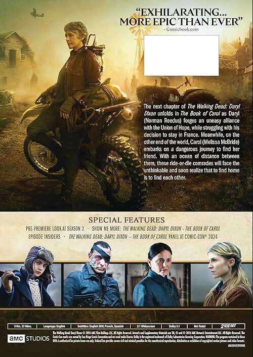 The Walking Dead: Daryl Dixon - Season 2 - Book of Carol [DVD] - Image 2