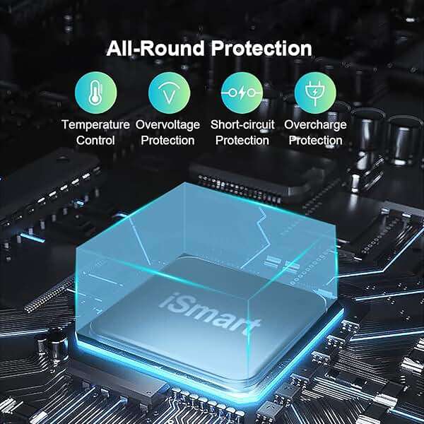 USB 10 Port Desktop Portable Charging Station, Suitable for Charging Multiple Devices simultaneously, Super Compatible with Mobile Phones, Tablets, Bluetooth Earphones, and Other USB Charging Devices - Image 6