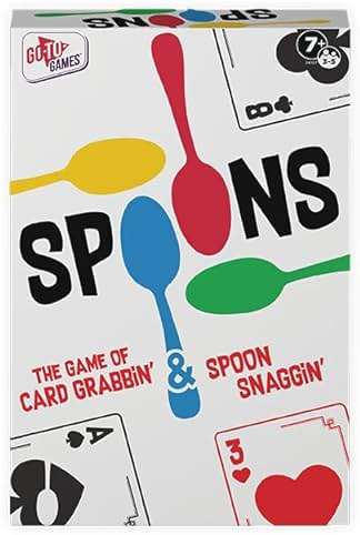 Spoons Games, Card Games for Kids - Deck of Cards, 3-5 Multi-Player Card Game, Ages 7+ - Image 4