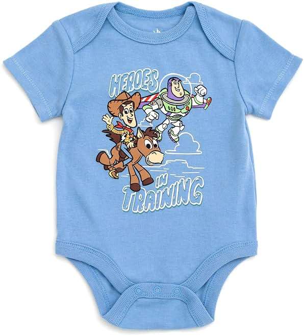 Disney Baby 3-Pack Bodysuits Newborn to Infant - Image 4