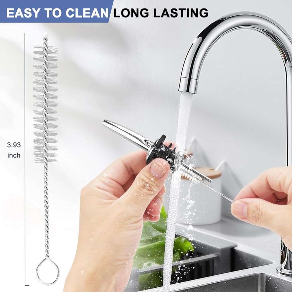 36-Pack Stainless Steel Pour Spouts for Liquor Bottles, Oil, Vinegar, and Wine – Liquor Bottle Pourers with Rubber Dust Caps – Bar Pourers for Bartending - Image 6