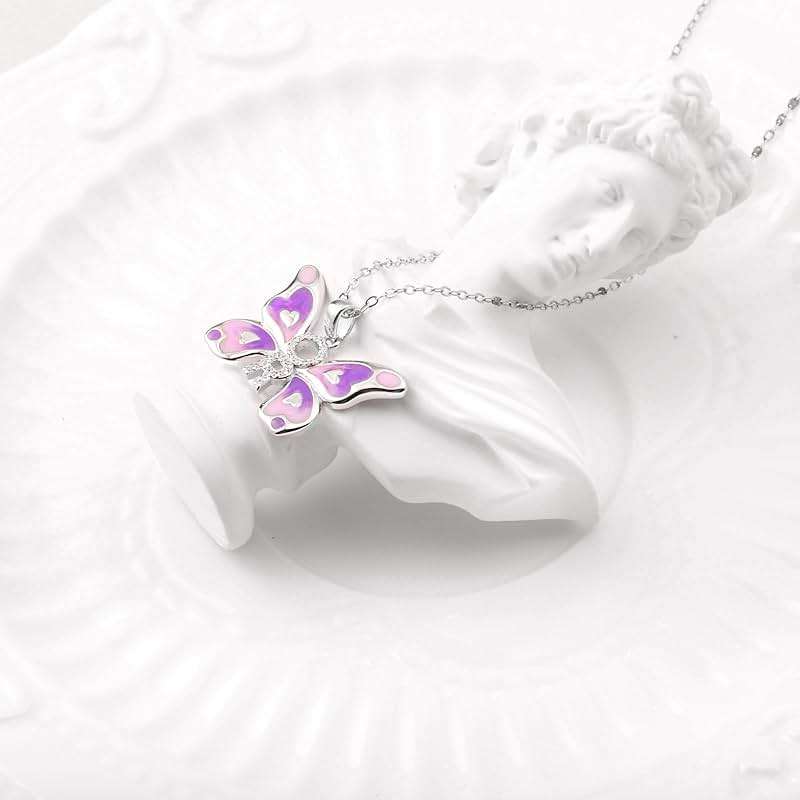 Tufeney O&R Butterfly Necklace for Women - 925 Sterling Silver O&R Jewelry O&R Butterfly Concert Outfit Accessories for Singer Fans - Image 3