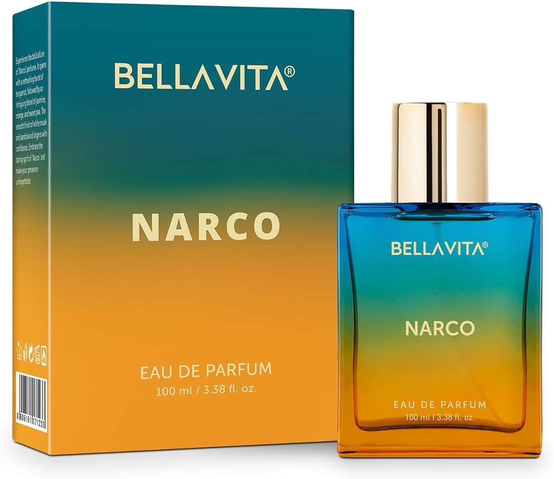 Bellavita Luxury Narco Eau de Parfum | 100 ml (3.4 fl.oz.) | Perfume for Men and Women | Floral, Bergamot, Jasmine, and White Musk Notes | Long Lasting Unisex Fragrance - Image 9