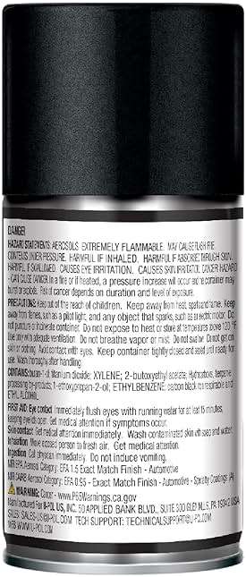 U-POL Expert Color, For Ford UH, Automotive Spray Paint, Professional Grade, Long-Lasting, Easy-To-Use, Tuxedo Black Metallic - Image 7