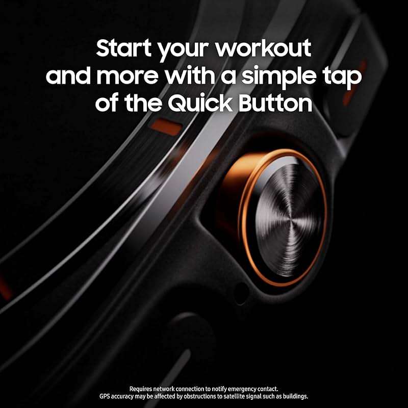 SAMSUNG Galaxy Watch Ultra 47mm LTE AI Smartwatch w/Energy Score, Wellness Tips, Heart Rate Tracking, Sleep Monitor, Fitness Tracker, GPS, 2024,Titanium Silver (Renewed) - Image 5