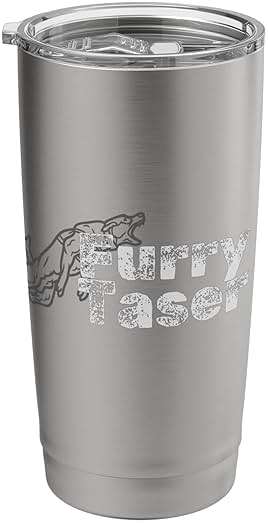 Furry Taser Stainless Steel Insulated Tumbler - Image 1