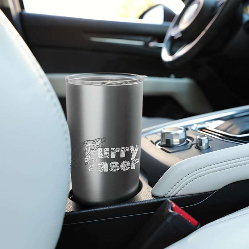 Furry Taser Stainless Steel Insulated Tumbler - Image 2