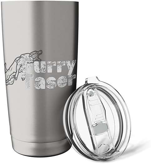 Furry Taser Stainless Steel Insulated Tumbler - Image 6