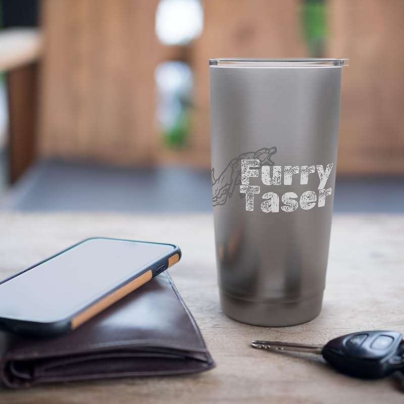 Furry Taser Stainless Steel Insulated Tumbler - Image 7