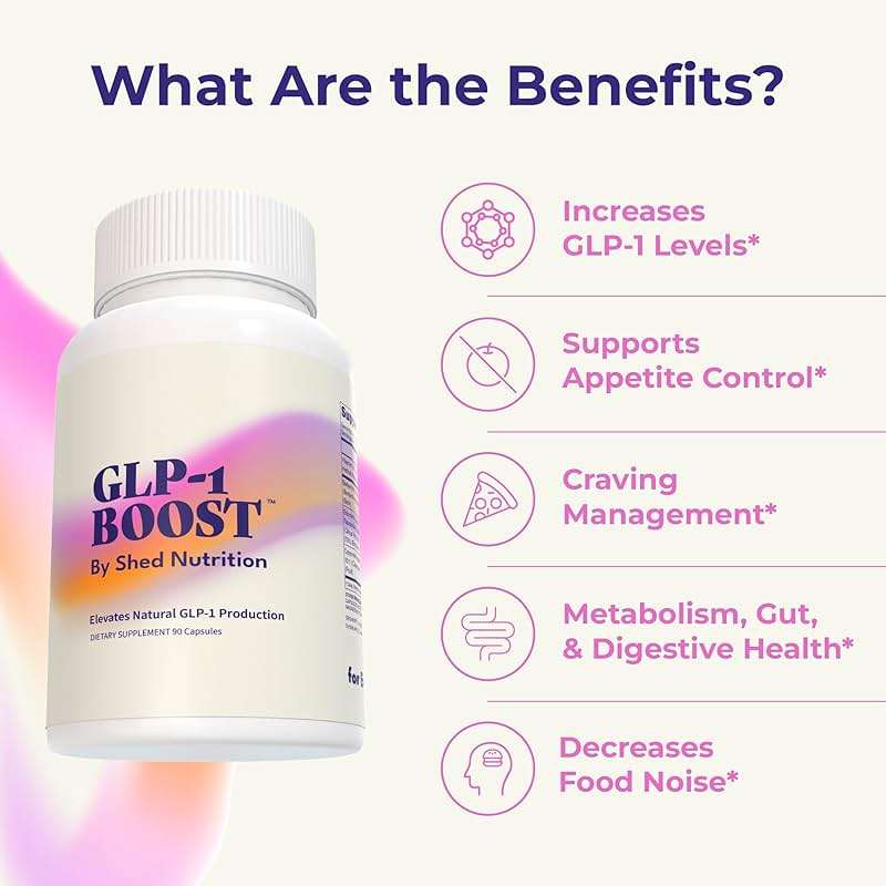 GLP-1 Boost Supplement for Women and Men – Hunger & Metabolism Support with Eriomin, Berberine & Capsaicin – Expert-Formulated to Support GLP1 Naturally – 1 Capsule Before Meals (90 Capsules) - Image 2