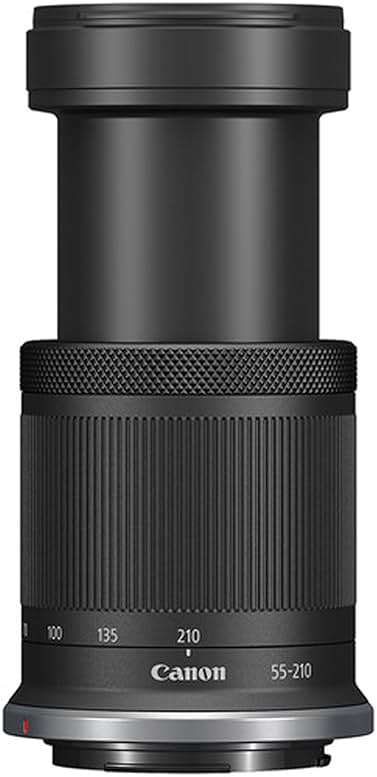 Canon RF-S 55-210mm f/5-7.1 is STM Lens (Canon RF),UV Filter,Lens Pouch,Hood and More (9pc) (Renewed) - Image 2
