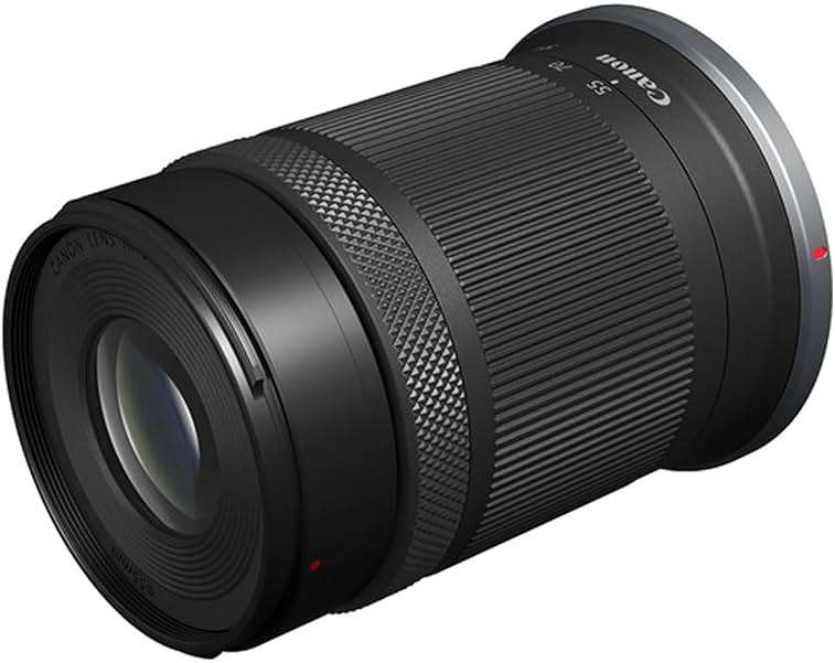 Canon RF-S 55-210mm f/5-7.1 is STM Lens (Canon RF),UV Filter,Lens Pouch,Hood and More (9pc) (Renewed) - Image 3