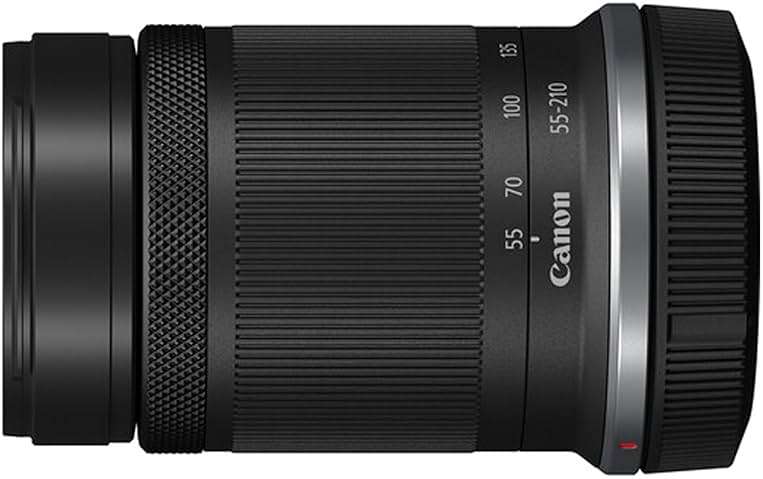 Canon RF-S 55-210mm f/5-7.1 is STM Lens (Canon RF),UV Filter,Lens Pouch,Hood and More (9pc) (Renewed) - Image 6