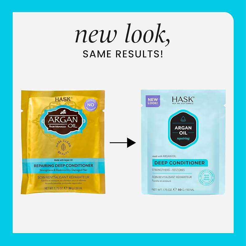 HASK Chia Seed Volumizing Dry Shampoo Duo (4.3oz-Qty 2) & Argan Oil Repairing Deep Conditioner Packette, Aluminum-Free, Sulfate-Free, Paraben-Free, Color Safe, for All Hair Types - Image 2