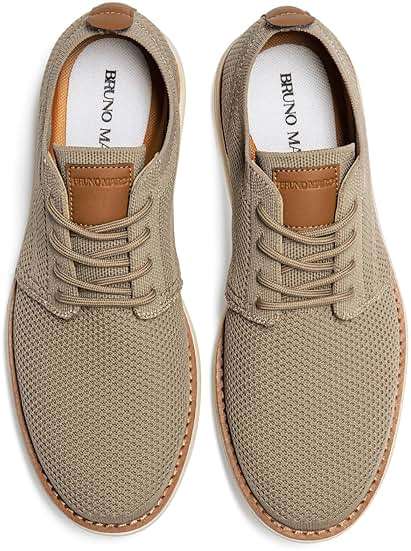 Bruno Marc Men's KnitFlex Breeze Mesh Sneakers Oxfords Lace-Up Lightweight Casual Walking Shoes - Image 3