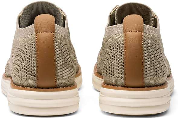 Bruno Marc Men's KnitFlex Breeze Mesh Sneakers Oxfords Lace-Up Lightweight Casual Walking Shoes - Image 4