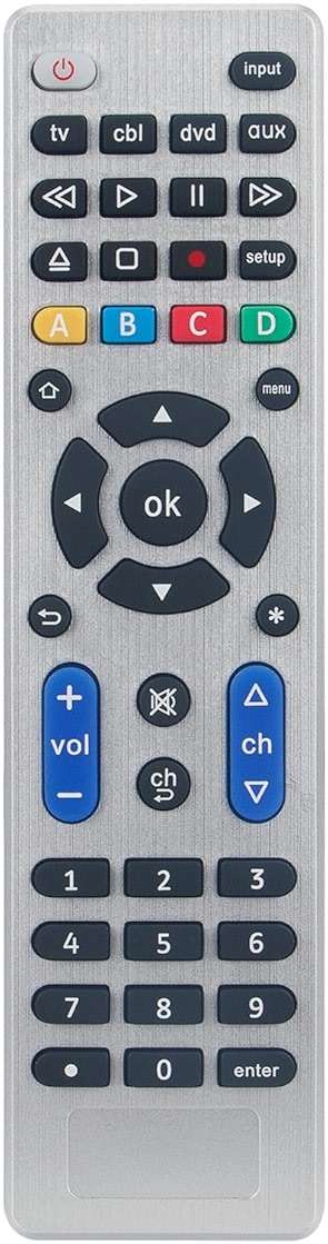 Universal Replaced Remote Control -ALLIMITY- Fit for VIZIO LG Samsung Sony Philips Hisense TCL Toshiba Funai Soundbar TV HDTV Set Top Box DVD Blu-ray VCR TV/DVD Combo Home Theater Remote Control - Image 3