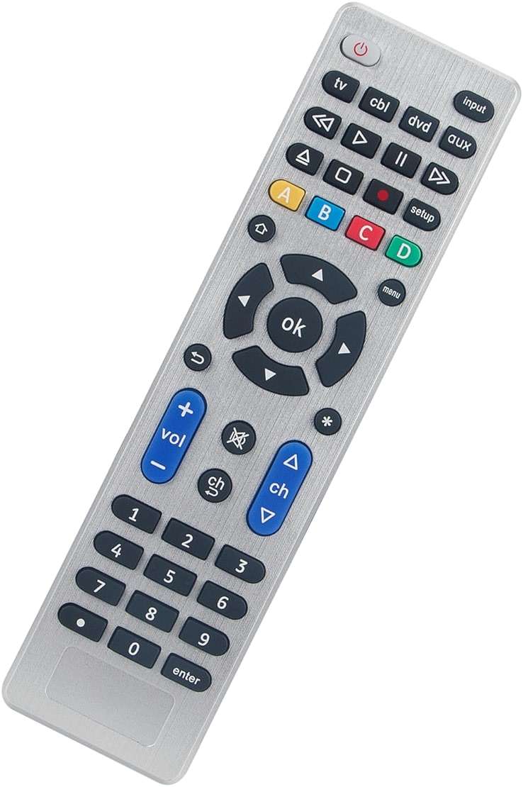 Universal Replaced Remote Control -ALLIMITY- Fit for VIZIO LG Samsung Sony Philips Hisense TCL Toshiba Funai Soundbar TV HDTV Set Top Box DVD Blu-ray VCR TV/DVD Combo Home Theater Remote Control - Image 5