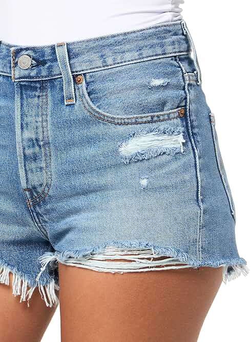 Levi's Women's 501 Original Shorts (Also Available in Plus) - Image 3