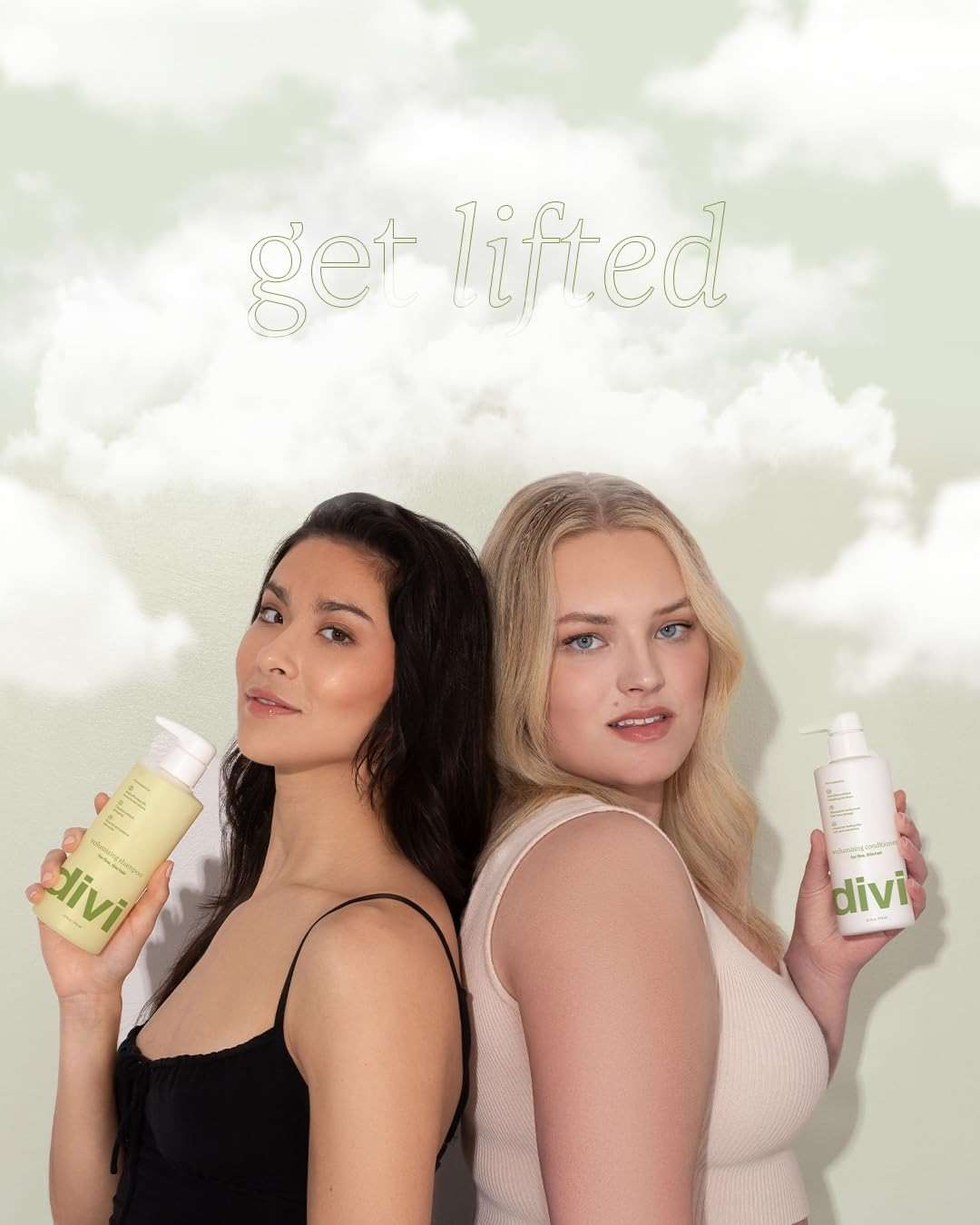 Divi Shampoo and Conditioner Set for Women and Men - Hair Care Duo for All Hair Types, Adds Volume, Lift, and Bounce, Strengthens and Nourishes Hair - Full Size, 2 x 12 Fl Oz - Image 9