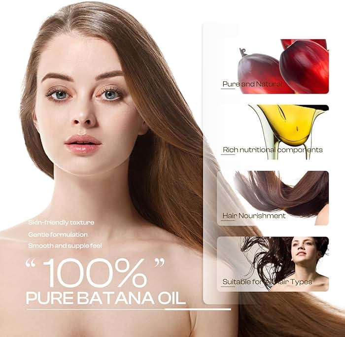 LHOPEBK Nature Organic Batana Oil for Hair Growth: Pure and Natural Batana Oil Deeply Nourishing Scalp for Thicker & Stronger Hair 4.23 FL OZ - Image 2