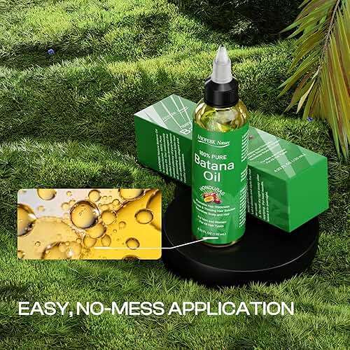 LHOPEBK Nature Organic Batana Oil for Hair Growth: Pure and Natural Batana Oil Deeply Nourishing Scalp for Thicker & Stronger Hair 4.23 FL OZ - Image 6