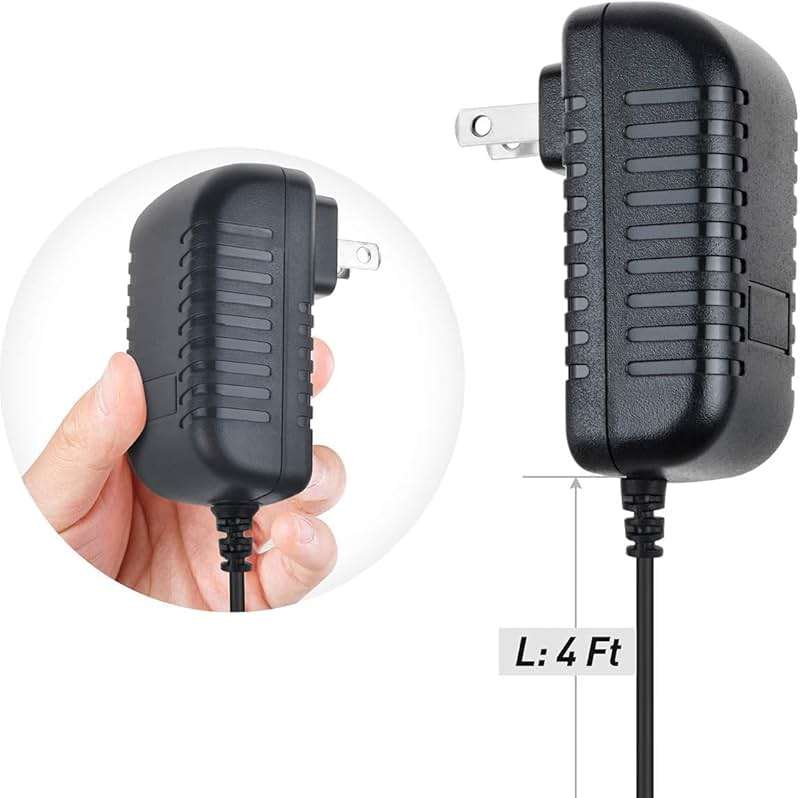 SKKSource 18V Charger Compatible with Hypervolt Massage Gun PowerHyperice Charger Hypervolt Go 2 Pro 55200 001-00 Hyperice 2 Pro Hypervolt 2 Model 53200 038-00 Vyper 3/2/Go Massage Gun DC Power Cord - Image 2