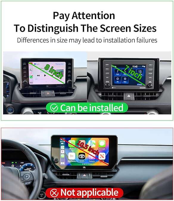 MaserWeller Car Phone Mount for Toyota RAV4 2019-2025 Accessories 7/8-inch | Touch Screen Fixed Clip Magnetic Cell Phone Holder Compatible with MagSafe, Vehicle Specific Fit Mobile navigation bracket - Image 3