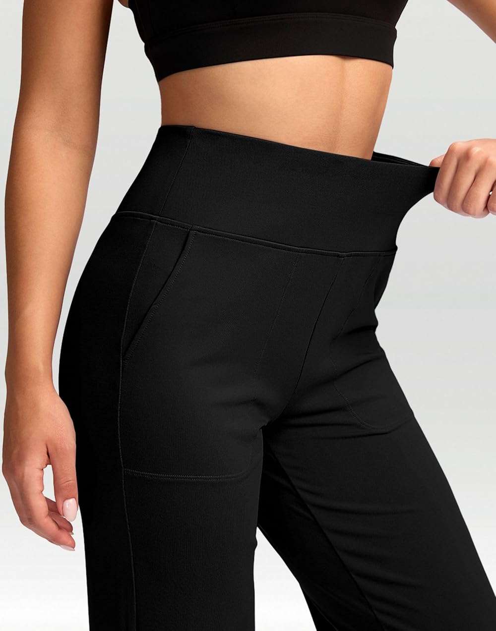 G Gradual Women's Yoga Pants Wide Leg wiht Pockets High Waist Stretch Loose Casual Lounge Sweatpants Petite/Regular/Tall - Image 5