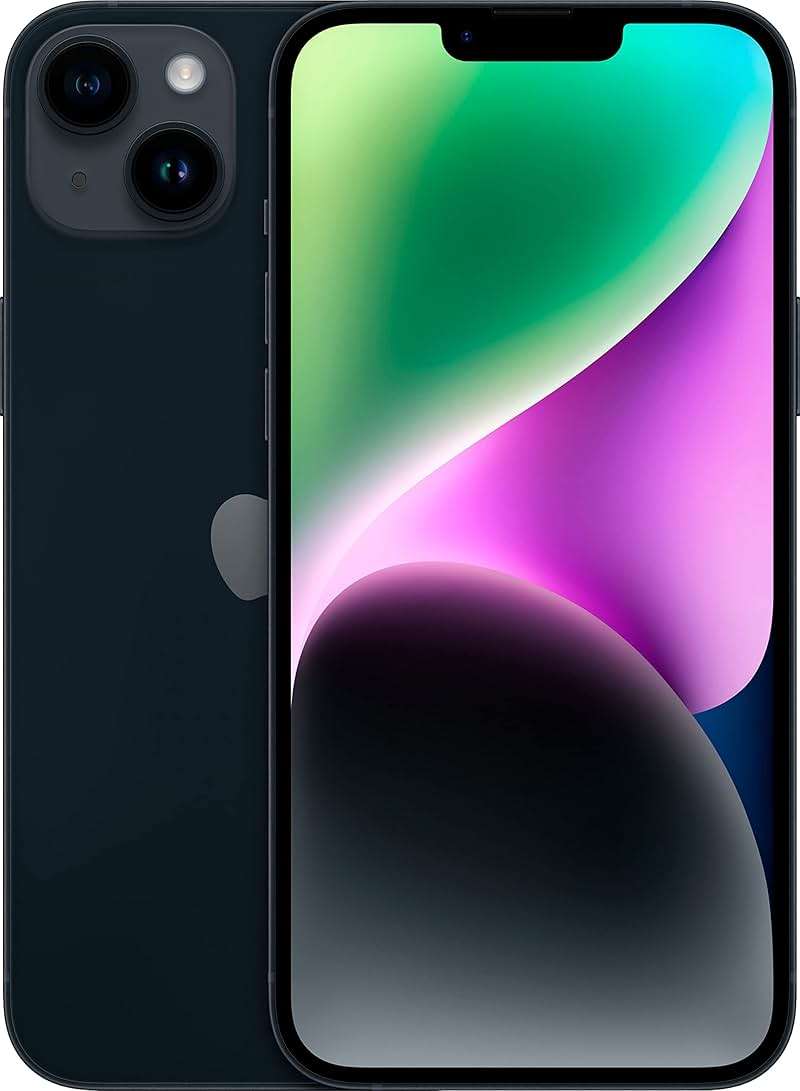 Apple iPhone 14 Plus, 128GB, Midnight - Locked to Cricket (Renewed) - Image 1