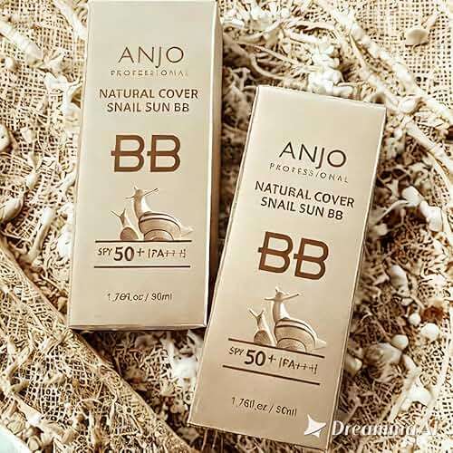 Natural Cover Snail Sun BB Cream SPF 50+PA+++ 50ml X 1EA / Makeup Base/Snail Mucus/Korean Cosmetics - Image 7