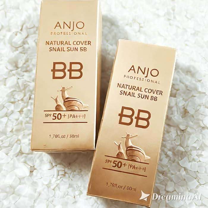 Natural Cover Snail Sun BB Cream SPF 50+PA+++ 50ml X 1EA / Makeup Base/Snail Mucus/Korean Cosmetics - Image 8