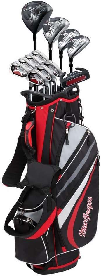 MacGregor Golf DCT4000 Golf Clubs Set with Bag, Mens Right Hand (12 Clubs / 16 Pieces) - Image 1