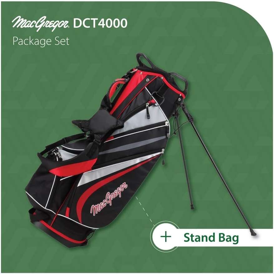 MacGregor Golf DCT4000 Golf Clubs Set with Bag, Mens Right Hand (12 Clubs / 16 Pieces) - Image 7
