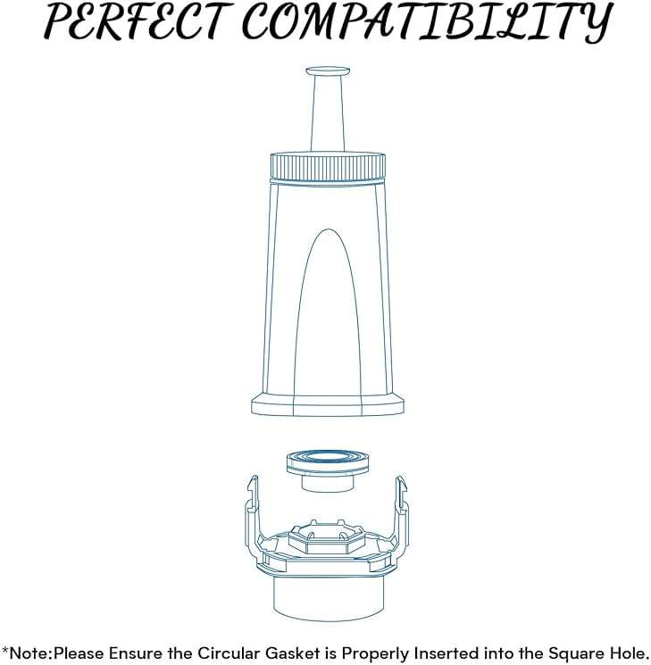 Replacement Water Filter for Breville Espresso Machine Barista Touch Bes880, Barista Pro BES878, Oracle Touch BES990, Oracle BES980, Dual Boiler BES920 Bambino ClaroSwiss Sage, Pack of 4 - Image 8