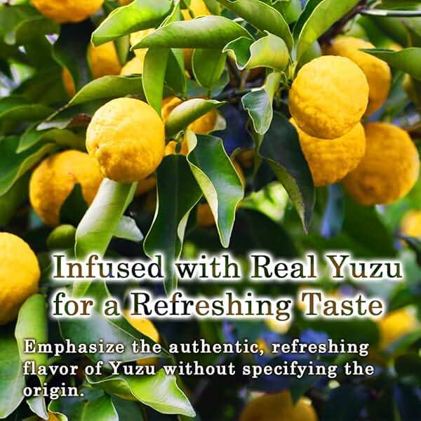 TOMOSAN Yuzu Mochi Candy, Traditional Japanese Citrus Sweets with Yuzu Paste, Soft & Chewy (300g / 10.58oz) - Image 3