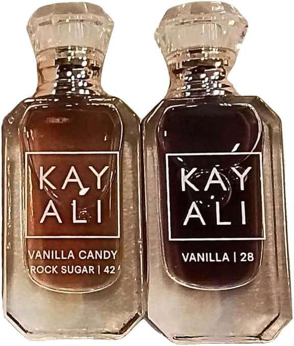KAYALI Mini Vanilla Perfume Duo Set 2 X 5 ml (Vanilla Candy Rock Sugar 42 Eau de Parfum and Vanilla 28 Eau de Parfum) - Image 2