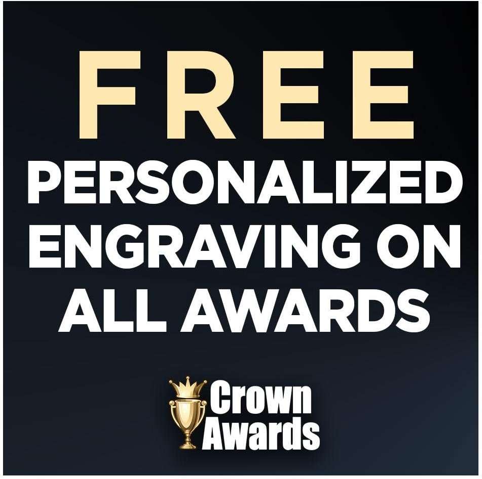 Crown Awards Customizable 12.5" Film Movie Black Star Trophy Award, Engrave Now - Image 4