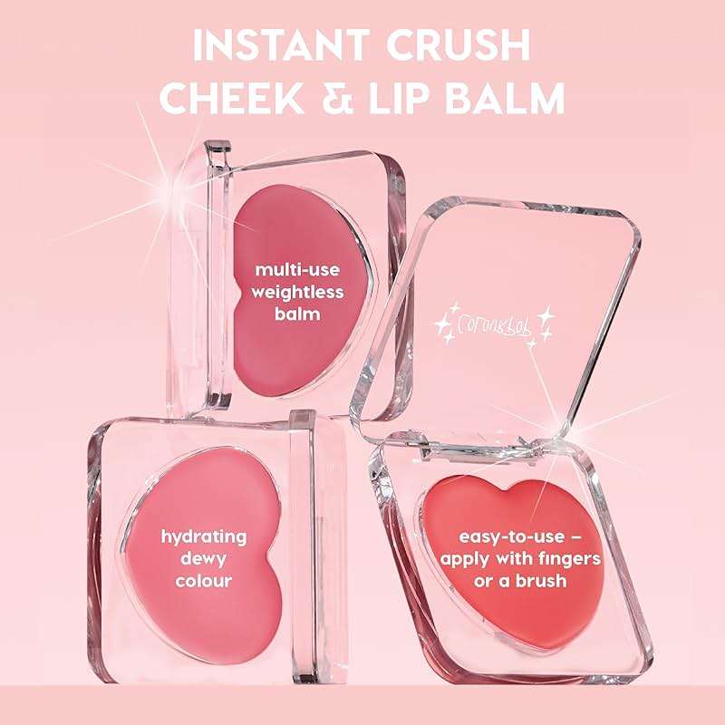 ColourPop Instant Crush Lip and Cheek Tint - Multi-Use Dewy Balm with a Weightless, Long-Lasting Formula - Cream Blush Balm Infused with Shea Butter to Nourish Skin - Girls Night - Image 3