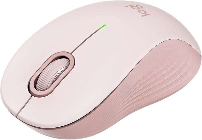Logitech Signature M550 Wireless Mouse - for Small to Medium Sized Hands, 2-Year Battery, Silent Clicks, Bluetooth, Multi-Device Compatibility - Rose (Renewed) - Image 1