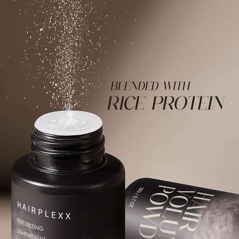 Hairplexx Hair Volumizing Powder for Men & Women, Instant Texturizer & Root Lifter for Fine/Thin/Oily Hair, Easy to Apply, Natural Ingredients, Weightless & Residue-Free - Image 3