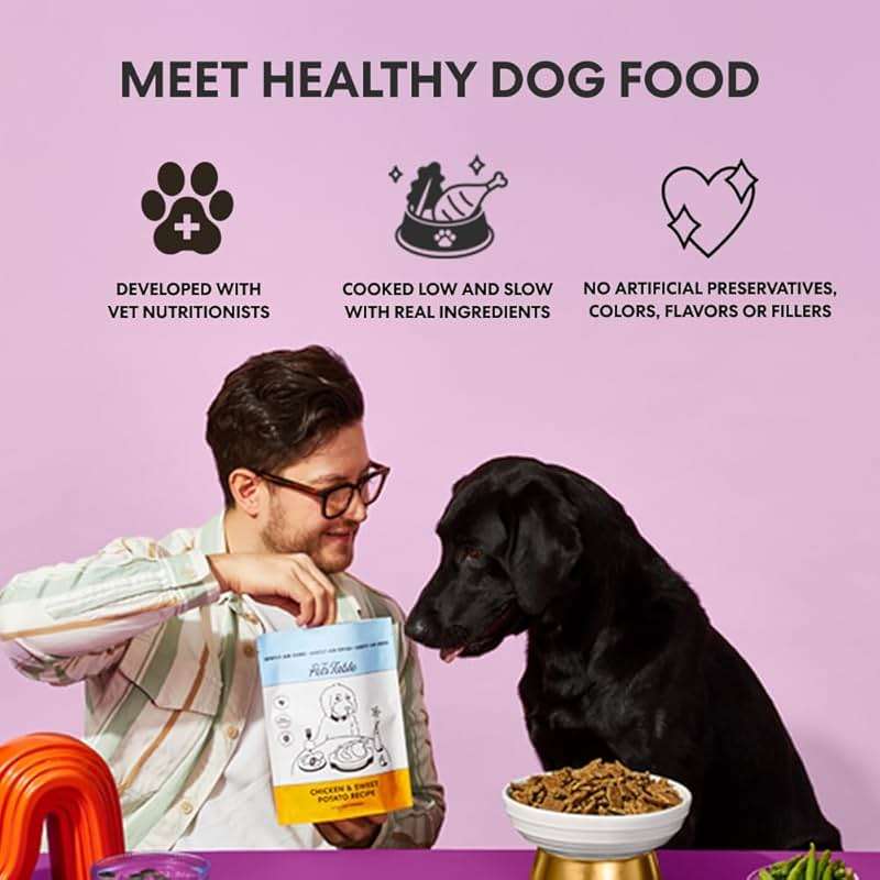 The Pets Table Chicken & Sweet Potato Air Dried Dog Food, 1 lb / 16 oz Bag - Image 3