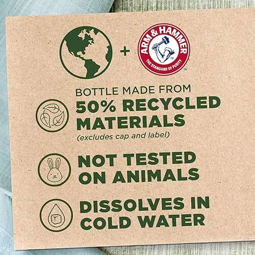 ARM & HAMMER Odor Blasters In-Wash Scent Booster, Laundry Scent Booster Fresh Burst Scent, 45 Oz - Image 7