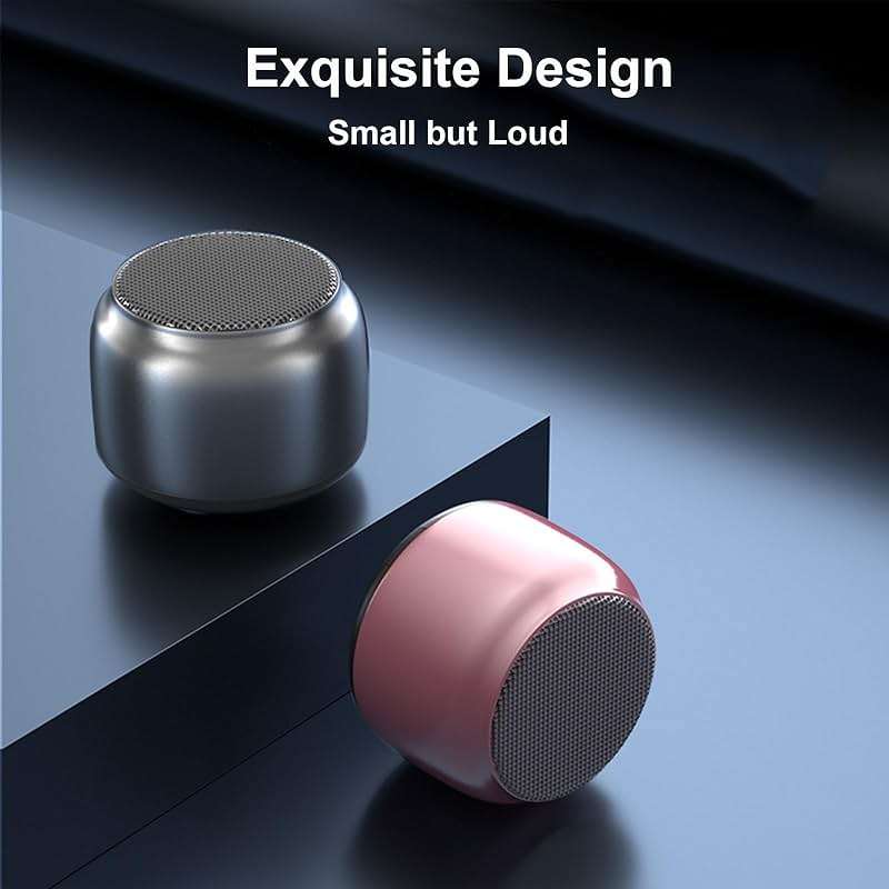 Xmenha Wireless Mini Portable Bluetooth Speaker Soeaker Portable Speakers with Bluetooth Parlantes Bocinas Bafles Blue Tooth Speakers Small Speaker Wireless for iPhone Android - Image 3