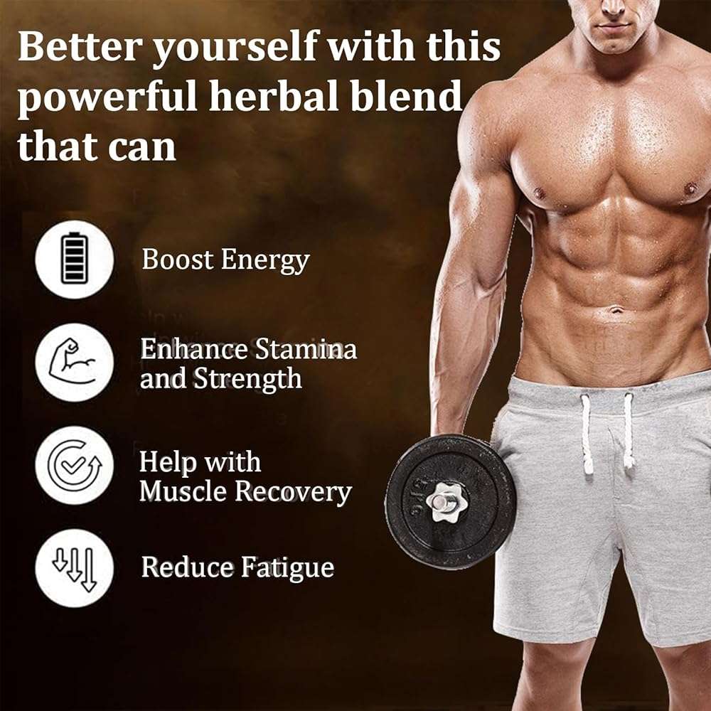 Shilajit Gummies | Alpha Gummies for Men | Lab Tested I No Added Sugar | Ashwagandha, Gokshura | Fulvic Acid & 85+ Trace Minerals for Men, Women | Non-GMO | 60 Gummy - Image 2