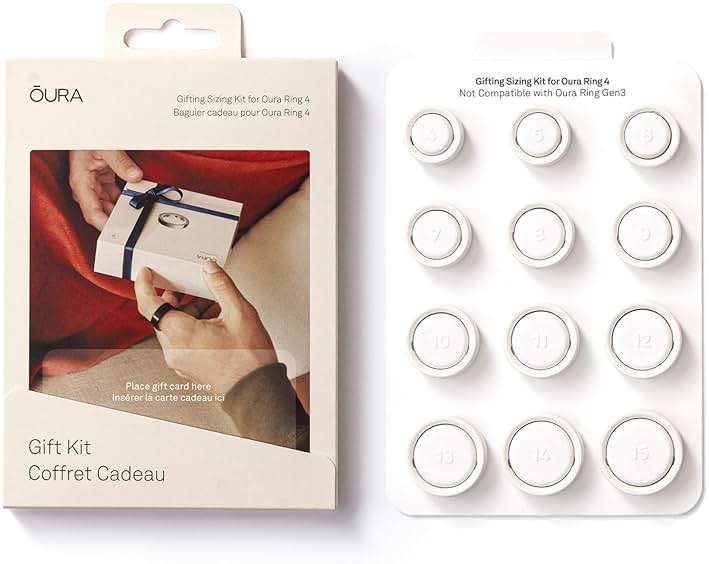 Oura Ring 4 Gifting Sizing Kit - Unique Sizing - Give The Gift of Health - Image 1
