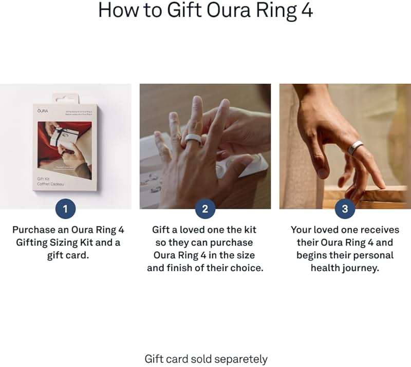 Oura Ring 4 Gifting Sizing Kit - Unique Sizing - Give The Gift of Health - Image 6