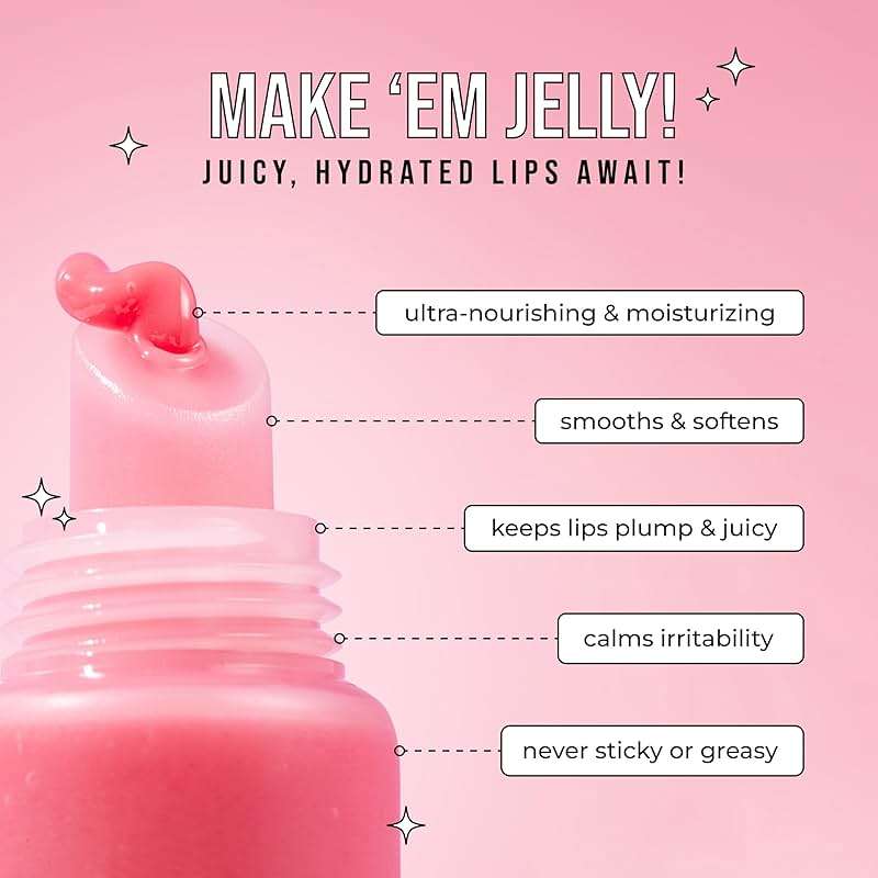 Avatara Guava Glow Tinted Lip Jelly - Hydrating Tinted Lip Balm with Vitamin-Rich Fruit Extracts - Pale Pink Rosy Lip Treatment for Tweens, Teens and All Skin Types, Non-Sticky and Vegan - Image 9